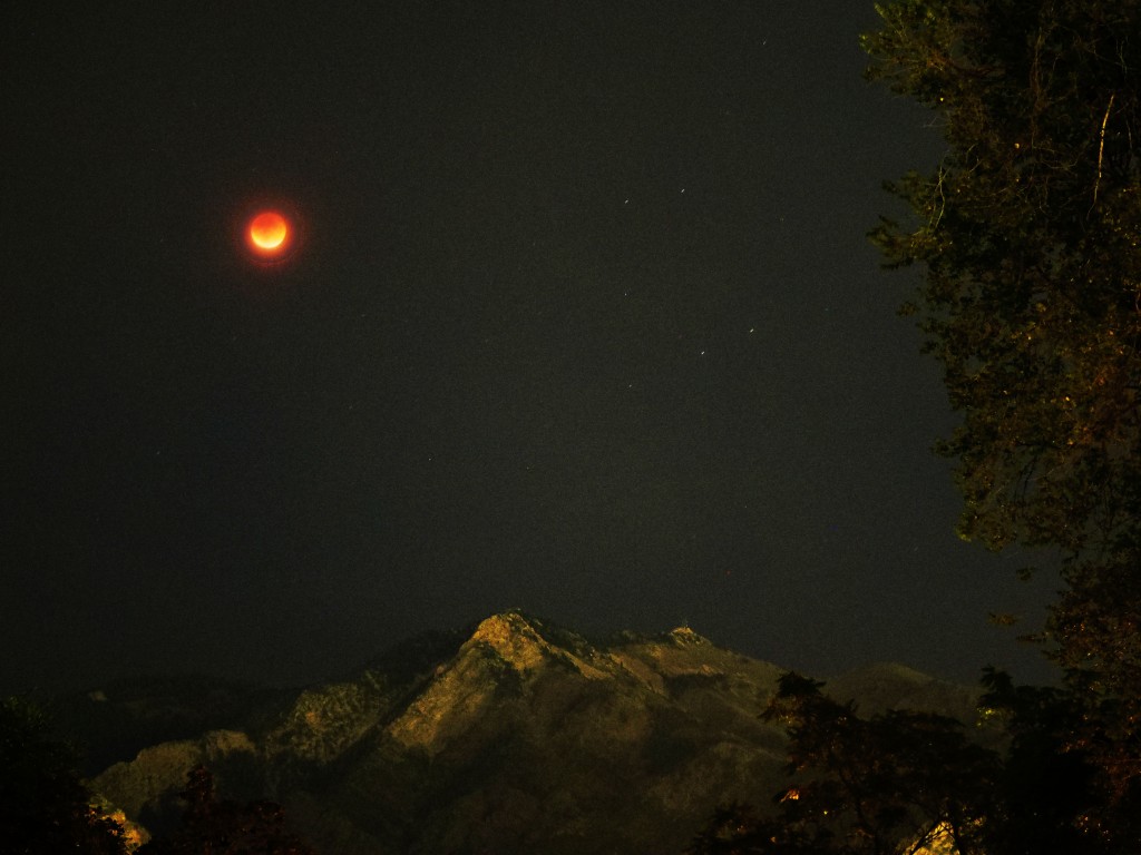 Super Blood Moon over Mt. Ogden - September 27, 2015
