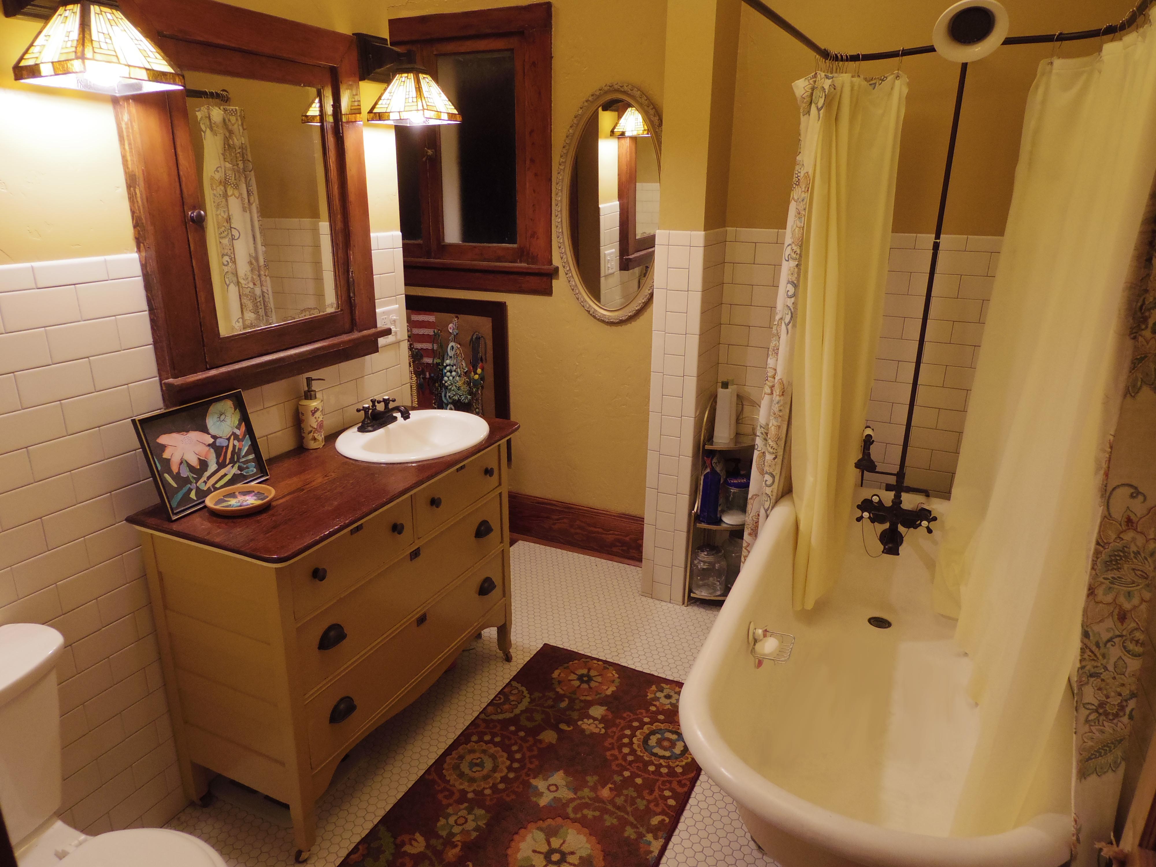 Historic Home Remodeling:  Our Craftsman Master Bathroom