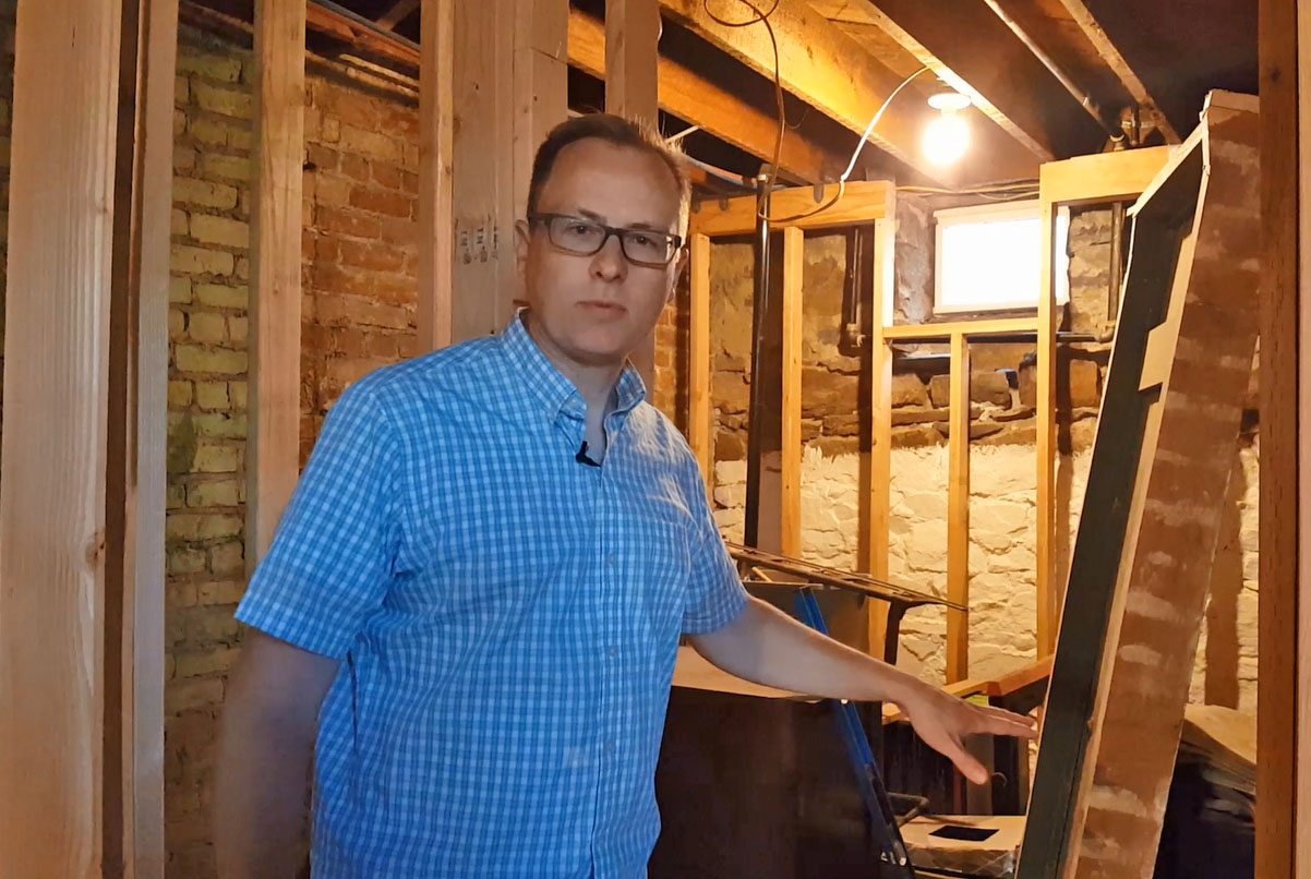 VIDEO: MY OLD HOUSE – Ep. 5 – Basement Floors and Framing