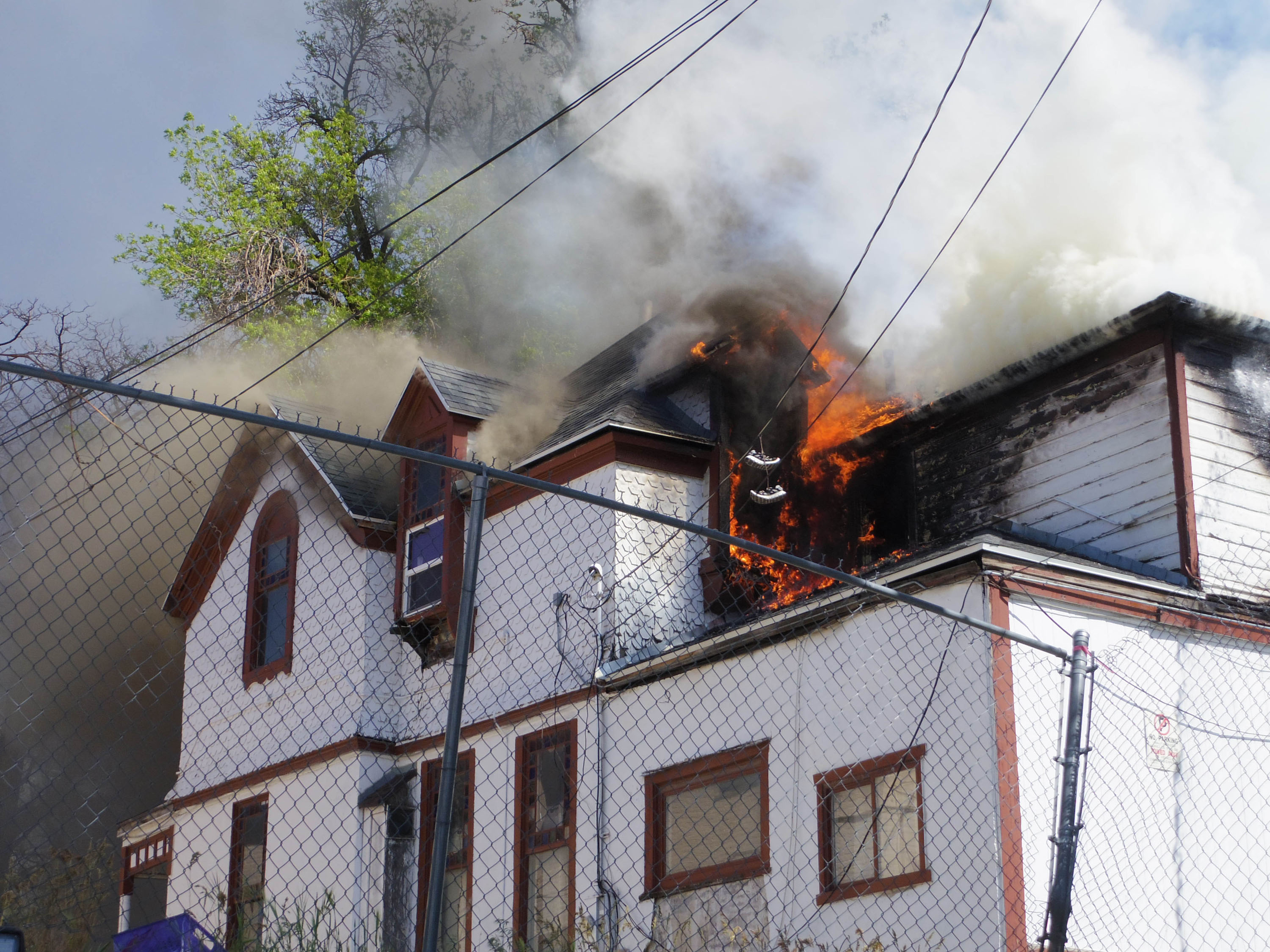 INFERNO: Fire Claims One of Ogden’s Oldest Standing Homes