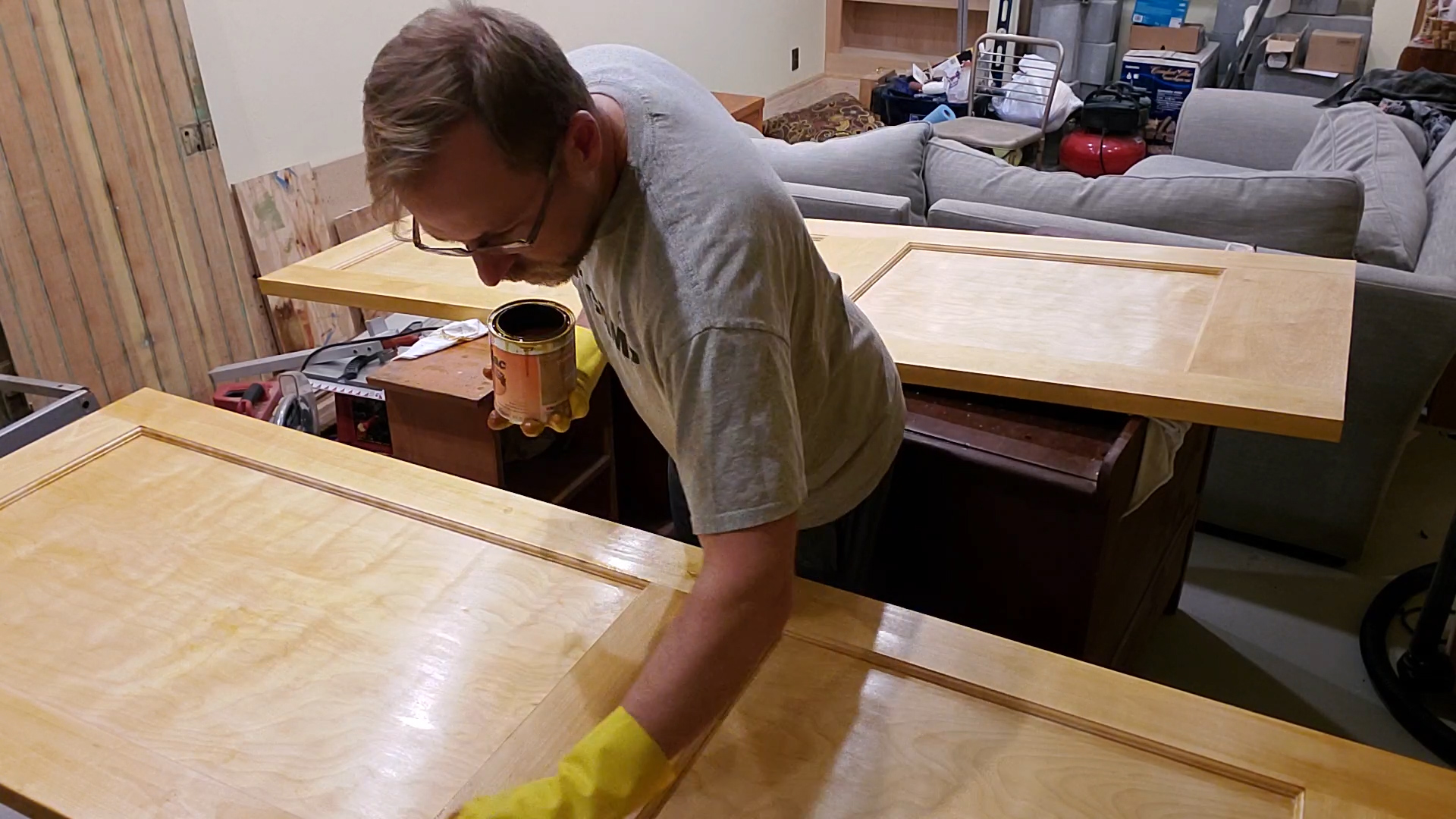 VIDEO:  Wood Finish – Shellac on Historic Style Birch Doors